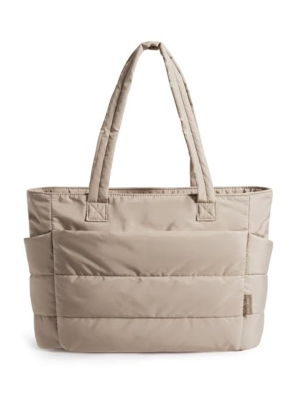 Puffy Tote Bag Lightweight Work Laptop Shoulder Bag Travel Gym Beach